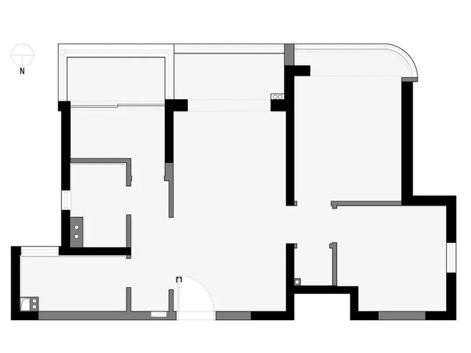 m²全屋打通采光翻倍不要太舒服～AG旗舰厅入口南京夫妻俩的93(图5)